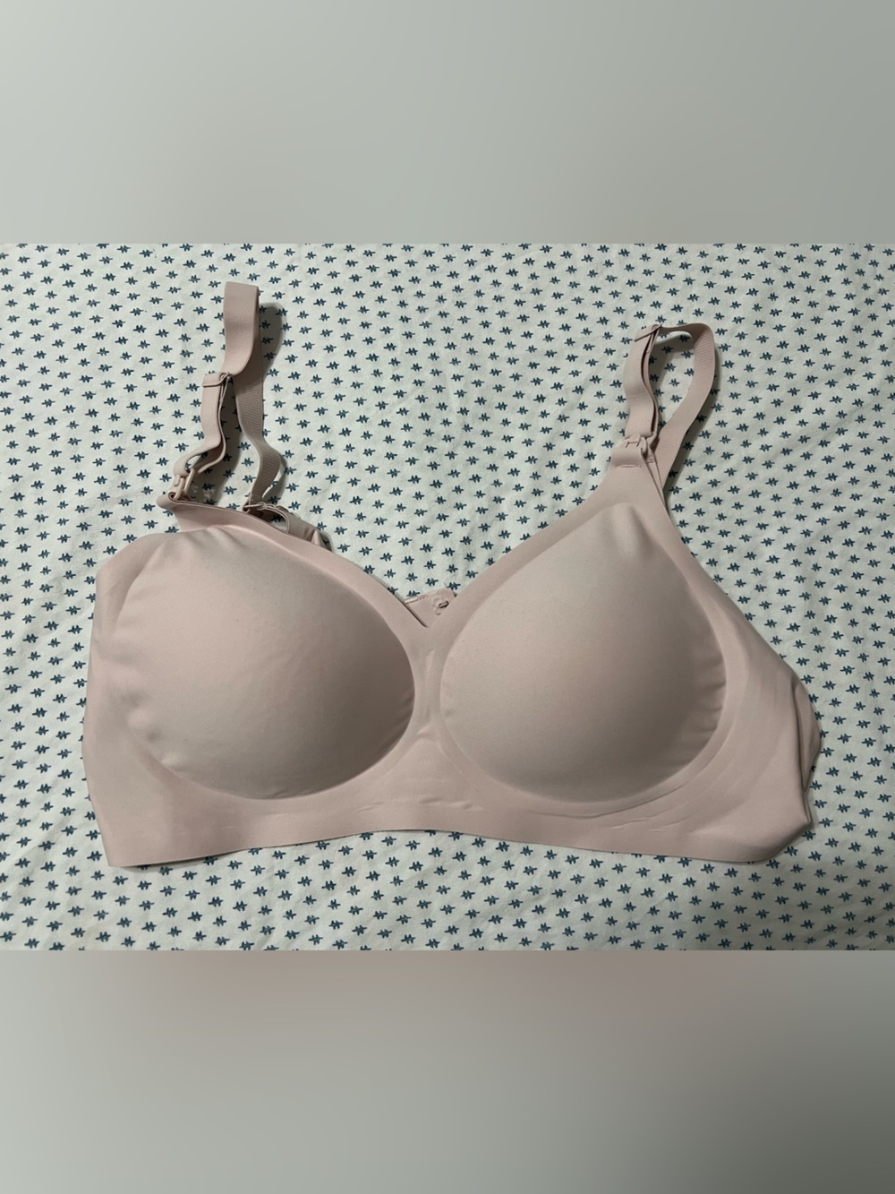 Seamless Light Pink T-Shirt Nursing Bra